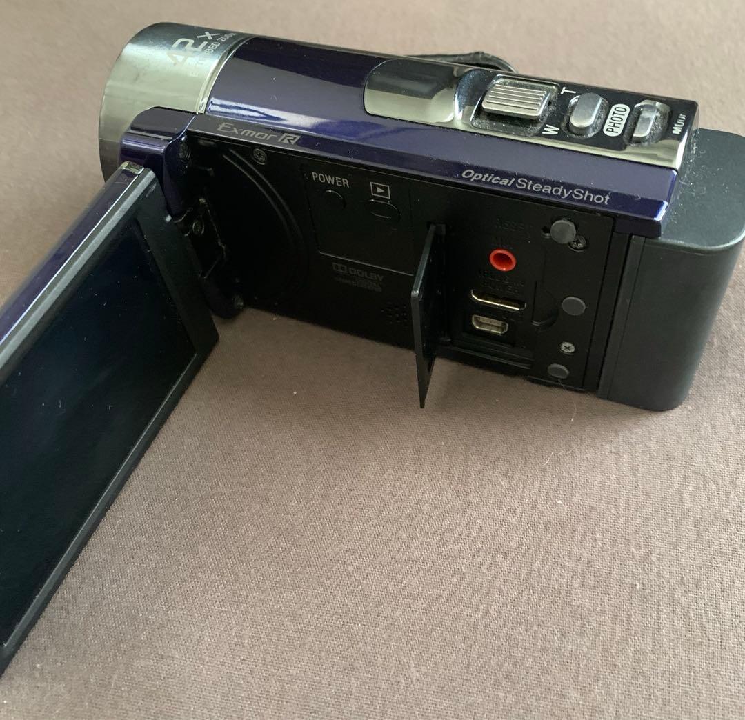 SONY HDR-CX180 ハンディーカム　ビデオカメラ　バッテリー　2個付き