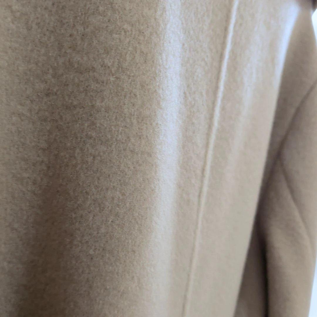 ビッグカラーリバーコートMサイズ キャメル ベージュ