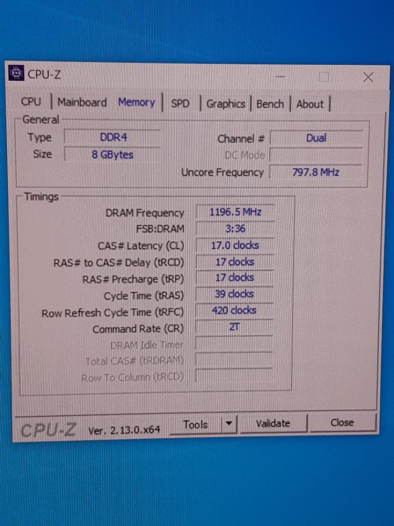 自作PC　i3 7100・8GB・SSD128GB・Win10