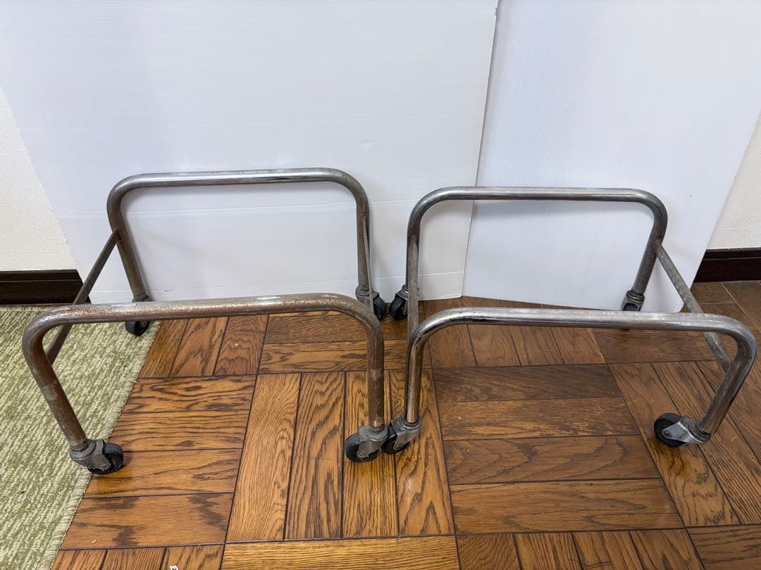 業務用 買い物かご35個＋キャスター台2台セット 店舗用品 中古