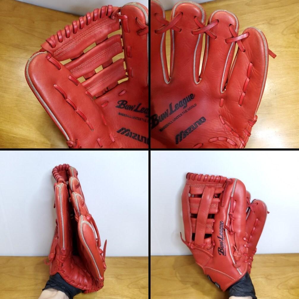 ミズノ 福本豊モデル ビューリーグ 限定シリーズ 外野用 軟式グローブ