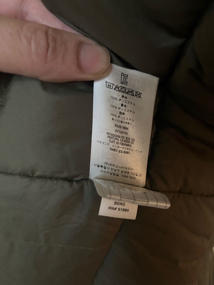 パタゴニア　ウィメンズモッズコート フード付き