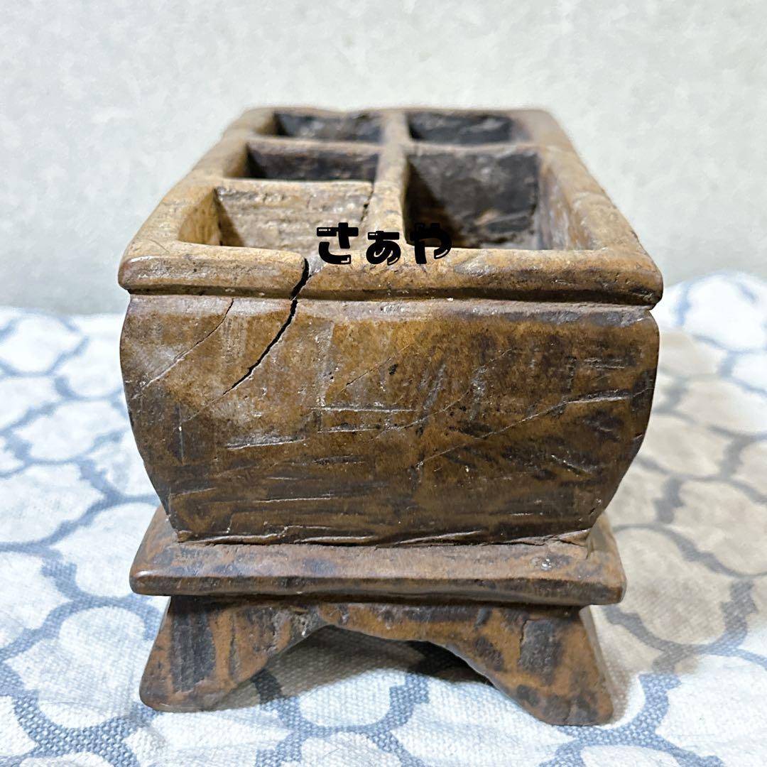 チーク仕切り盆⑅インドネシア