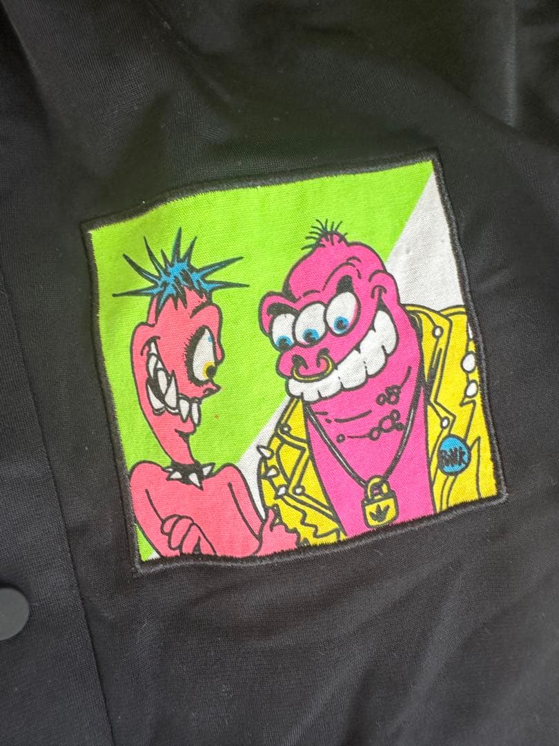 レアJeremy Scott x Adidas トラックパンツ　パッチ付き⭐︎