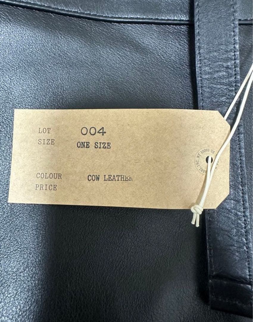 バッグ T.T newsboybag cow Leater LOT.004