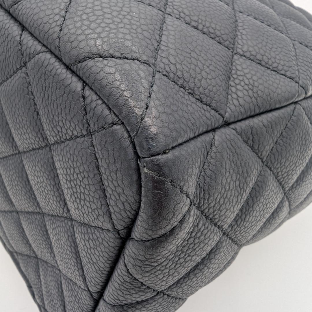 【2/6までnnns】CHANEL 巾着型 2Way キャビアスキン