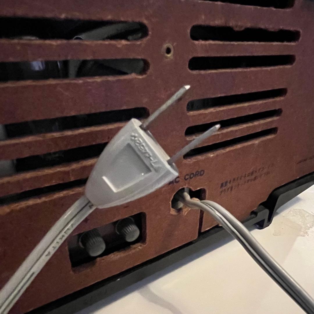 ONKYO 音響　真空管ラジオ　真空菅交換済み　動作品 os-135 昭和レトロ