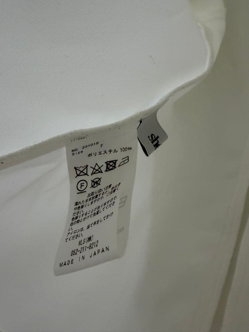 sheller シェリエ eleganceフリルブラウスシャツ