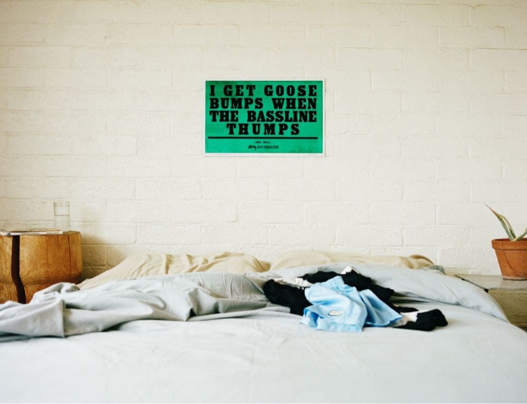 廃盤　stussy livin ポスター