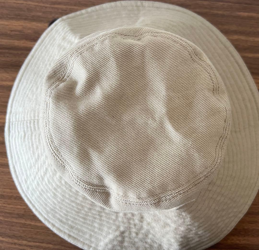 ミュウミュウ　ドリルハット　ベージュ　Lサイズ