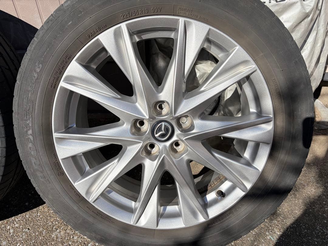 Mazda CX-8 純正19インチホイールセット 225/55R19 送料込み