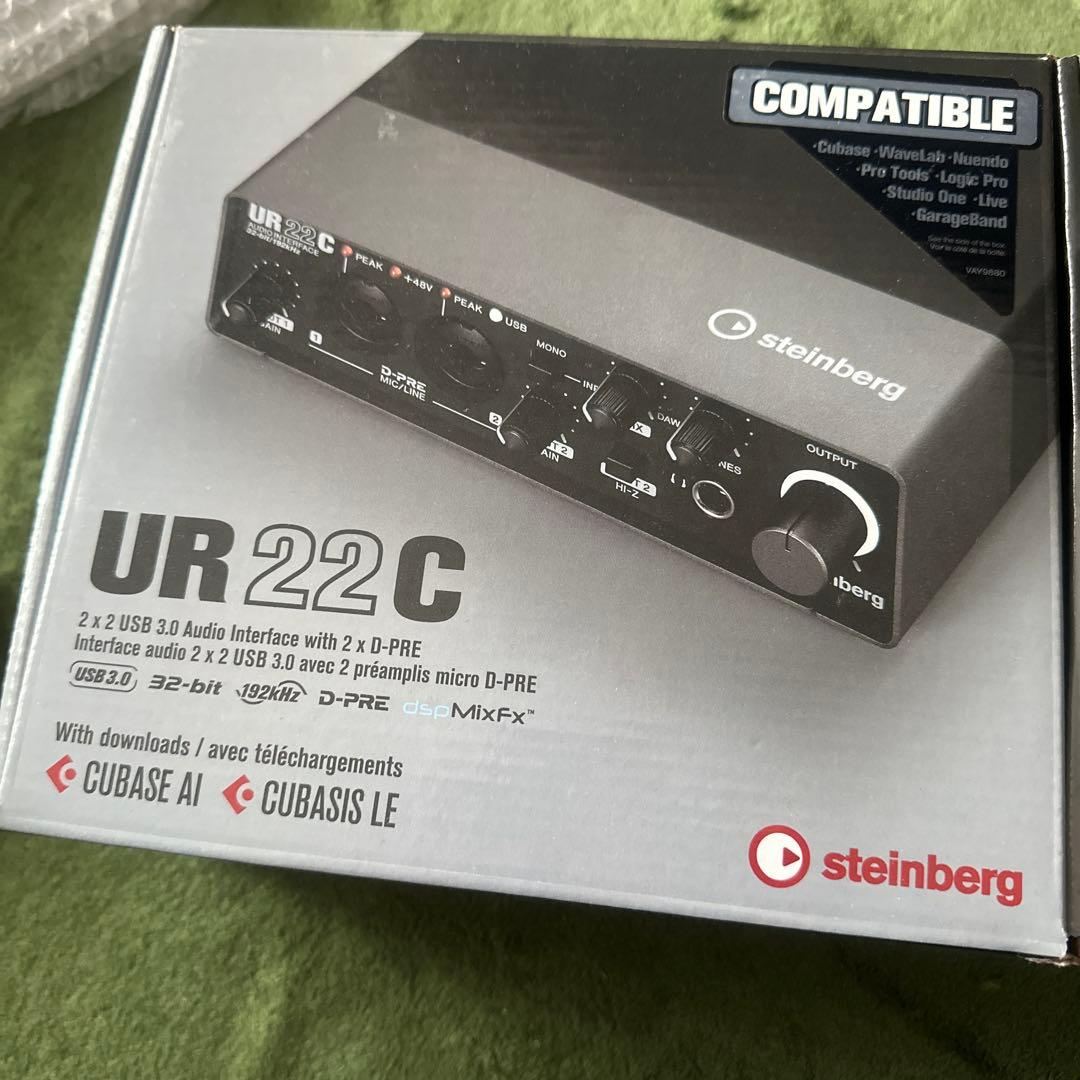 steinberg UR22C オーディオインターフェース 美品