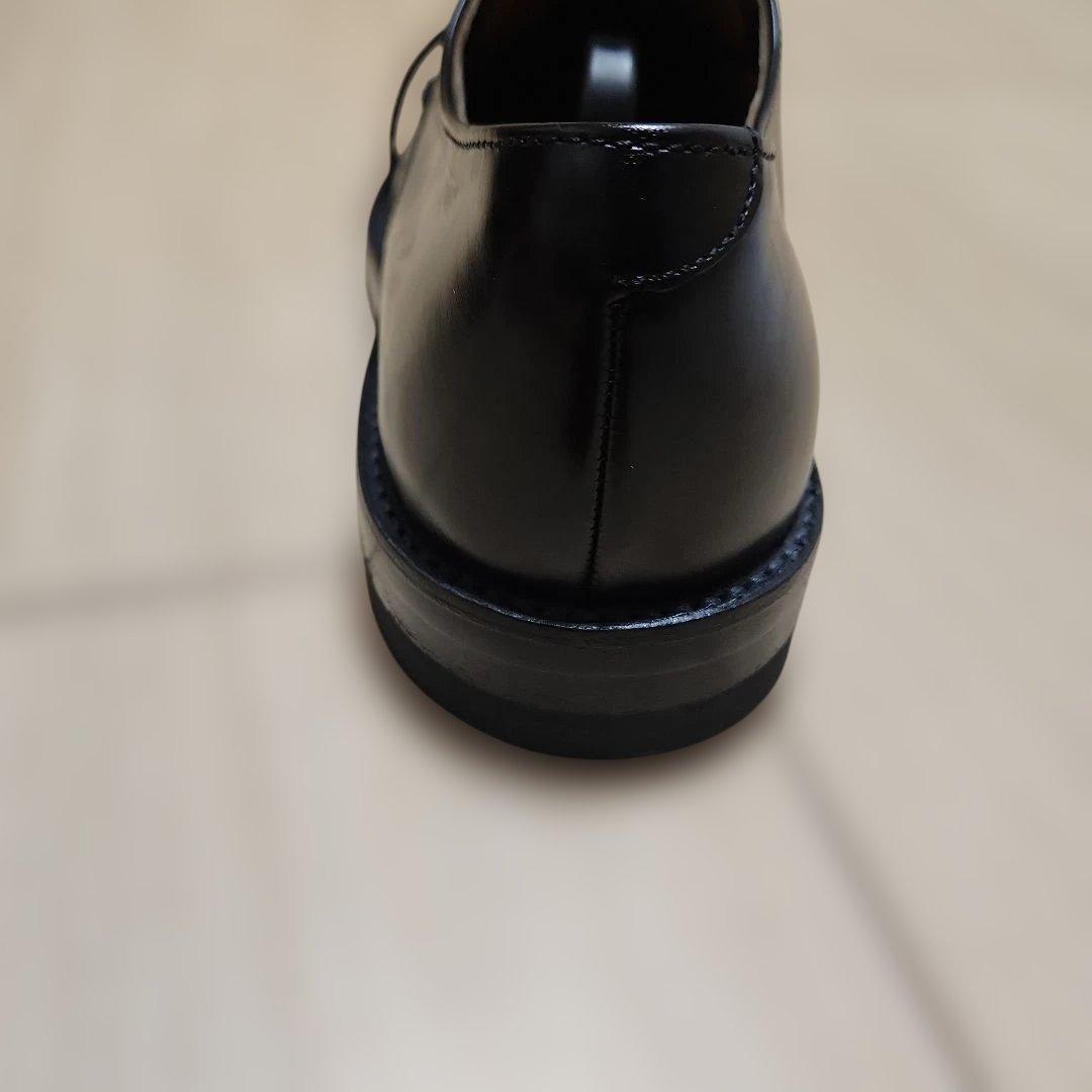 美品リーガル プレーントゥ J636 ブラック 25.5