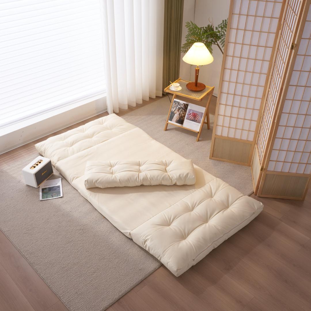 ソファーベッド ソファベッド ローソファー 2人掛け クッション付き 座椅子