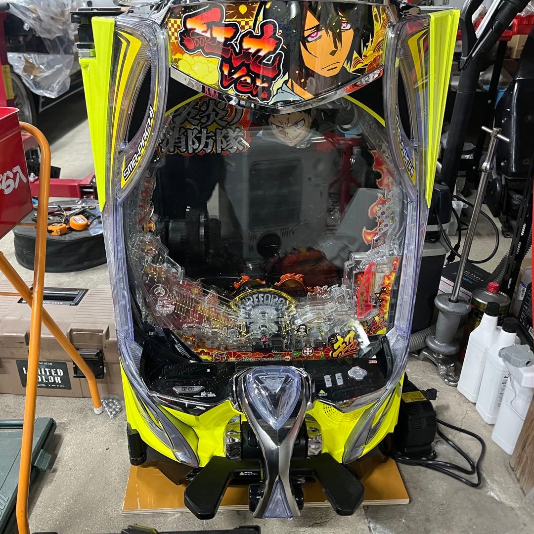 【オート機能付き！】ｅフィーバー炎炎ノ消防隊2 紅丸 パチンコ 実機 ラートム