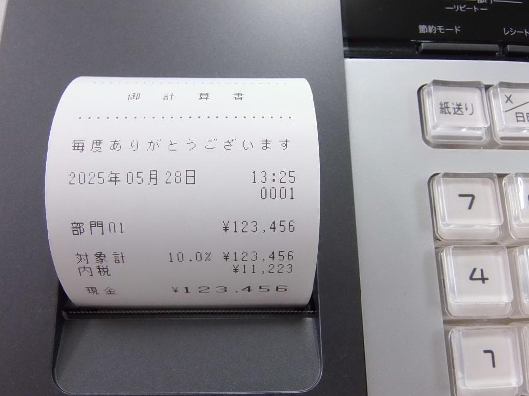 CASIO SE-S30-SRL 電子レジスター 250528