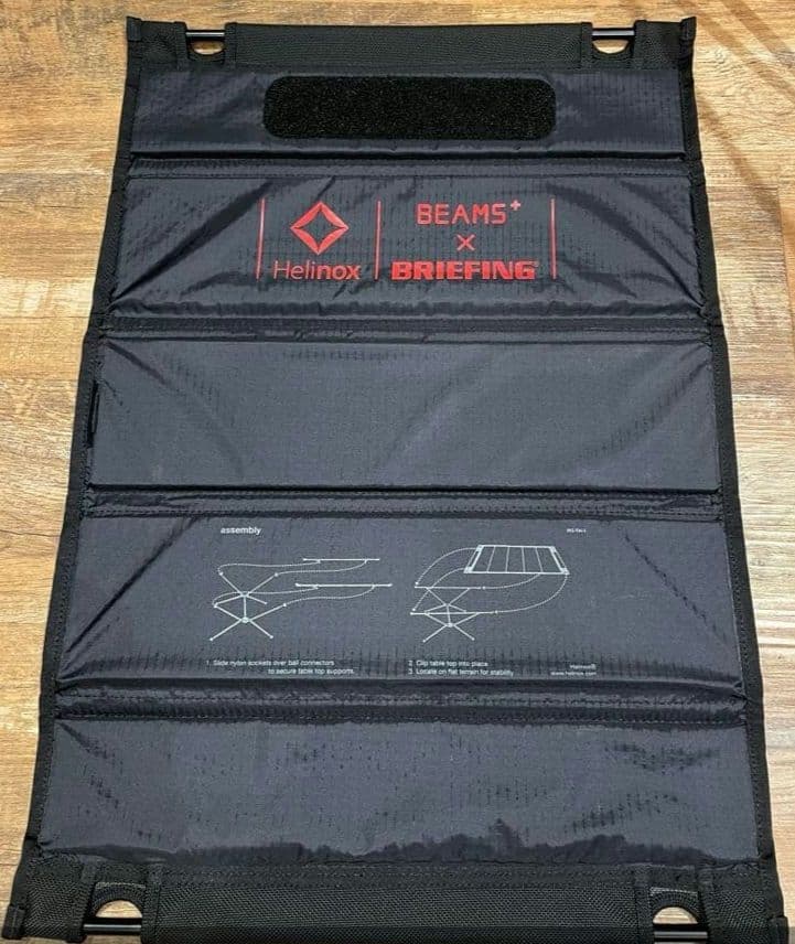 【美品】ブリーフィング×ヘリノックス×ビームスプラス　タクティカルテーブルM