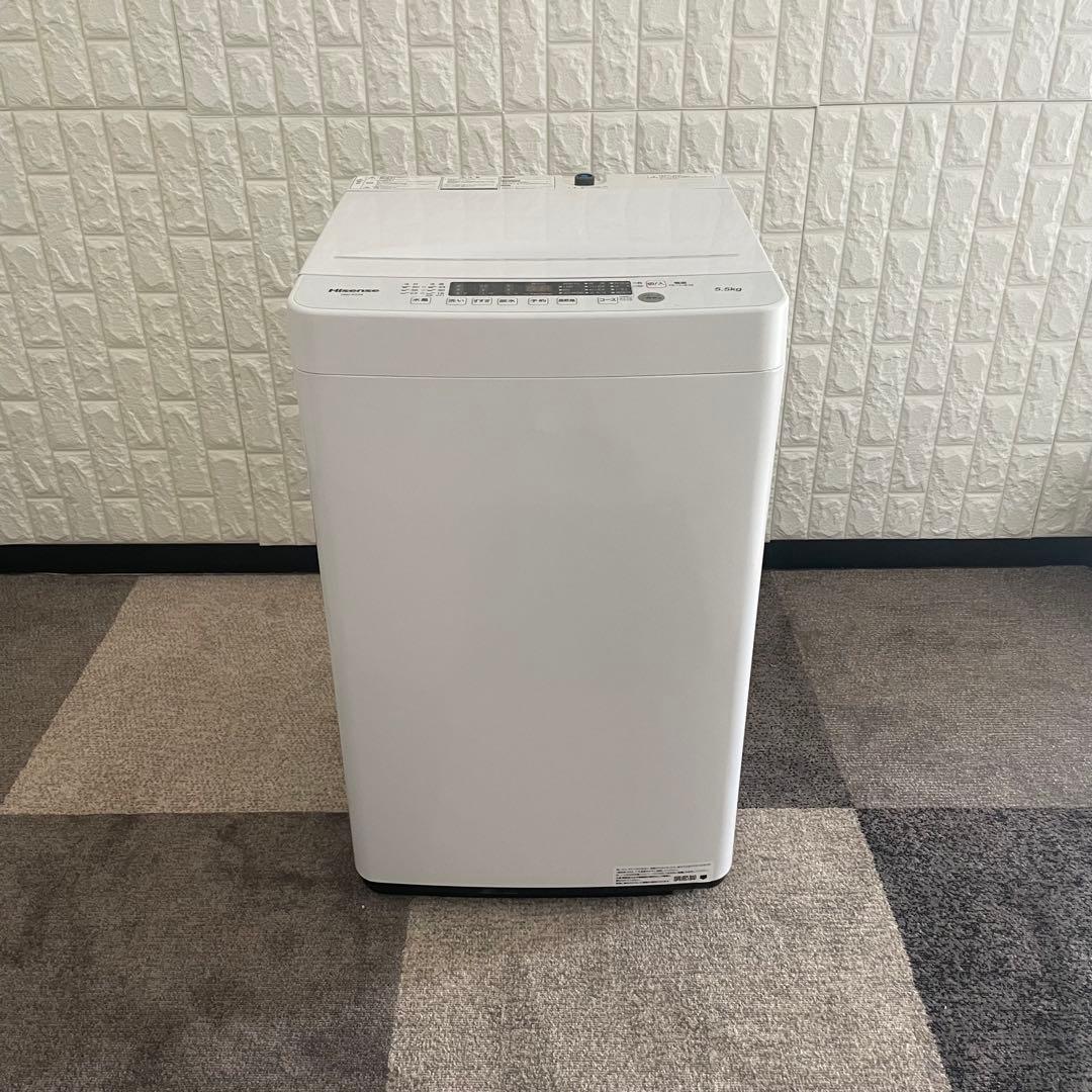 都内23区送料無料✨ハイセンス2点セット✨ 冷蔵庫2020年　洗濯機2023年