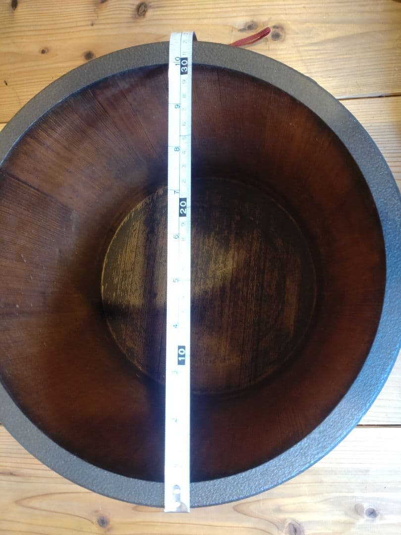 古民具　古道具　一斗桝と糸巻のセット　昭和レトロ　アンティーク