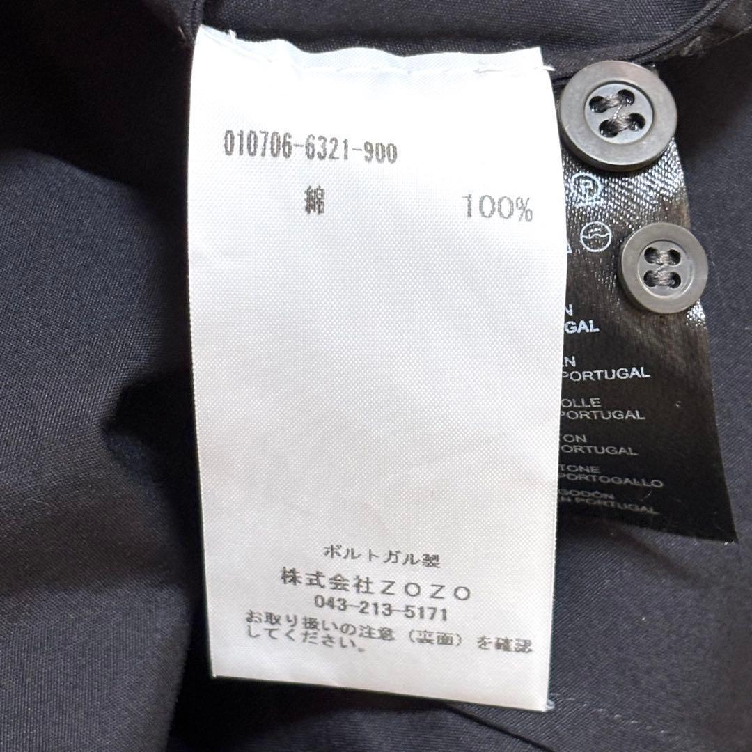 大きいサイズ　近年モデル　ドリスヴァンノッテン　ワイドシャツ　3L～4L　黒