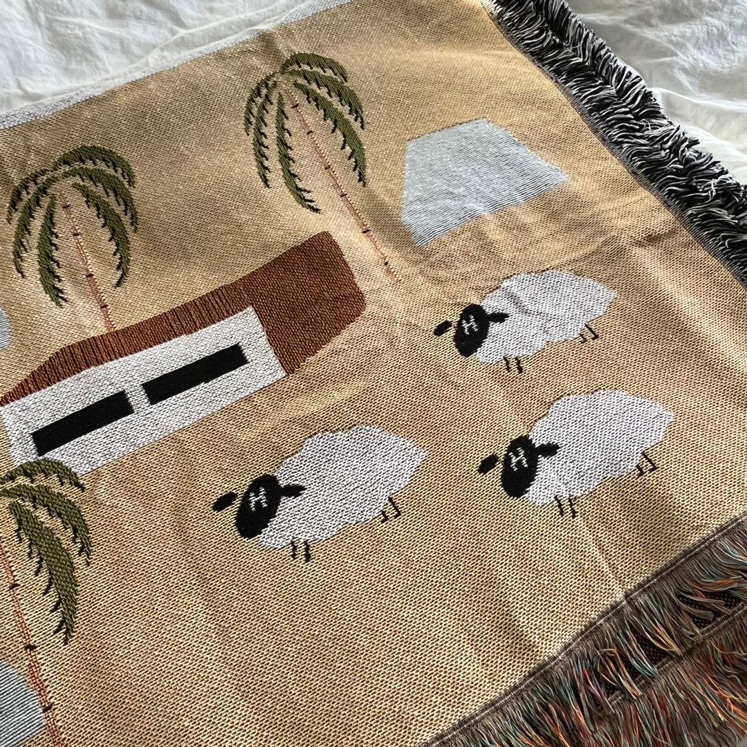 羊文学　まほうがつかえる　ラグブランケット　2024