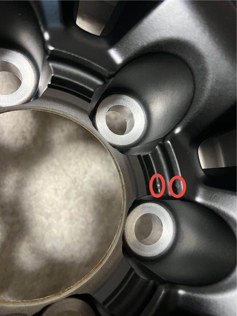 送料込　美品　ランドクルーザープラドマットブラックエディション純正ホイール3️⃣