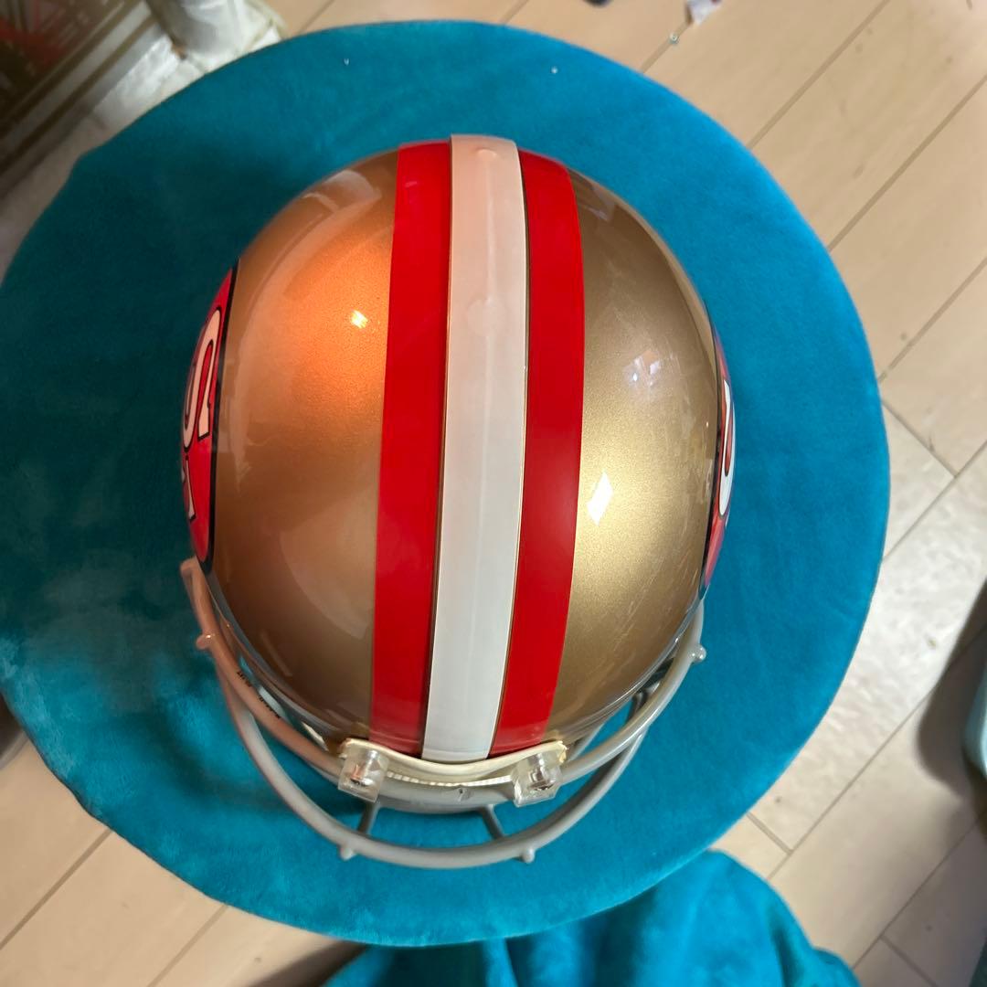 サンフランシスコ49ers ヘルメット ゴールド