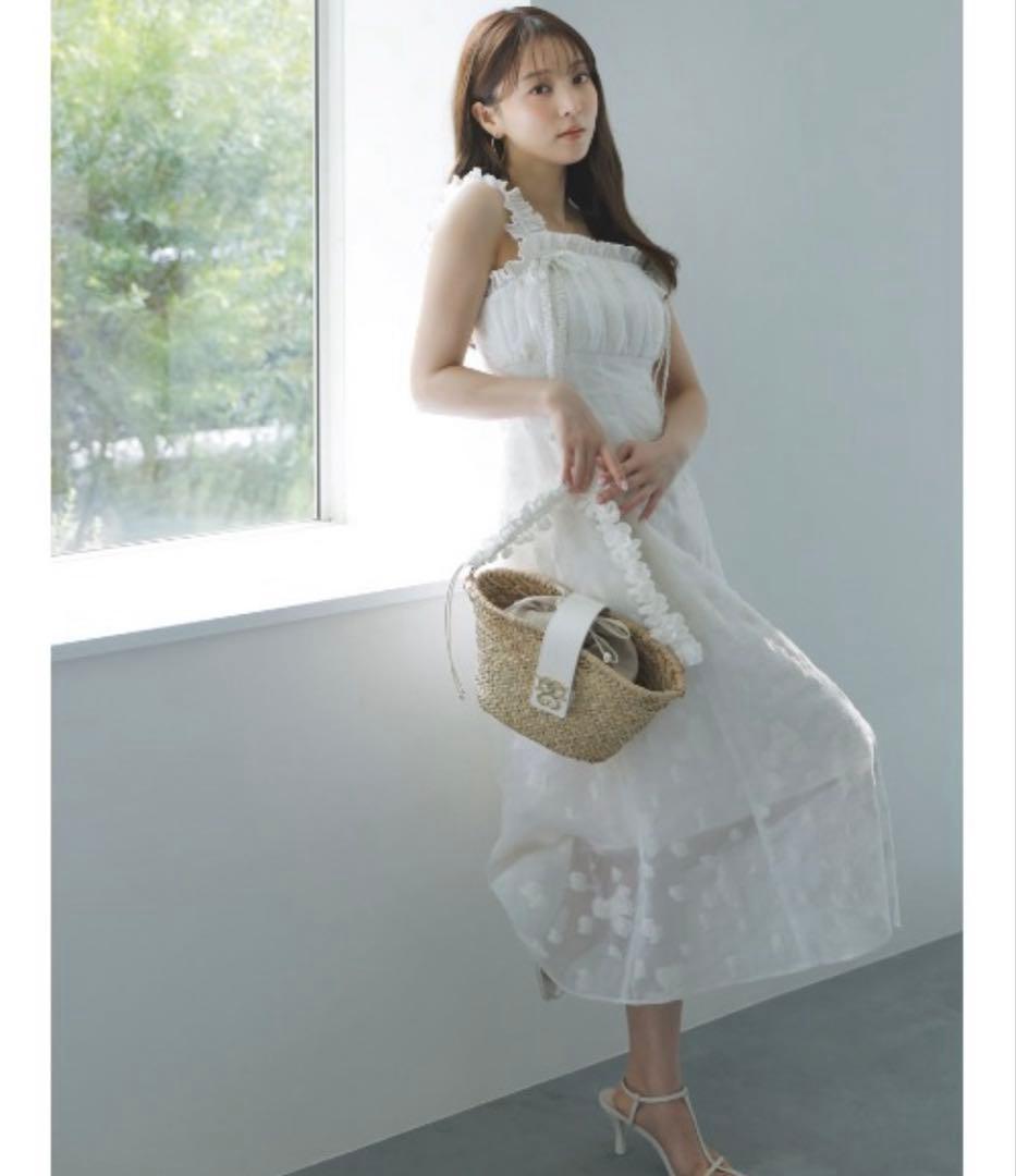 スナイデル　SNIDEL コットンショルダーブレードバッグ