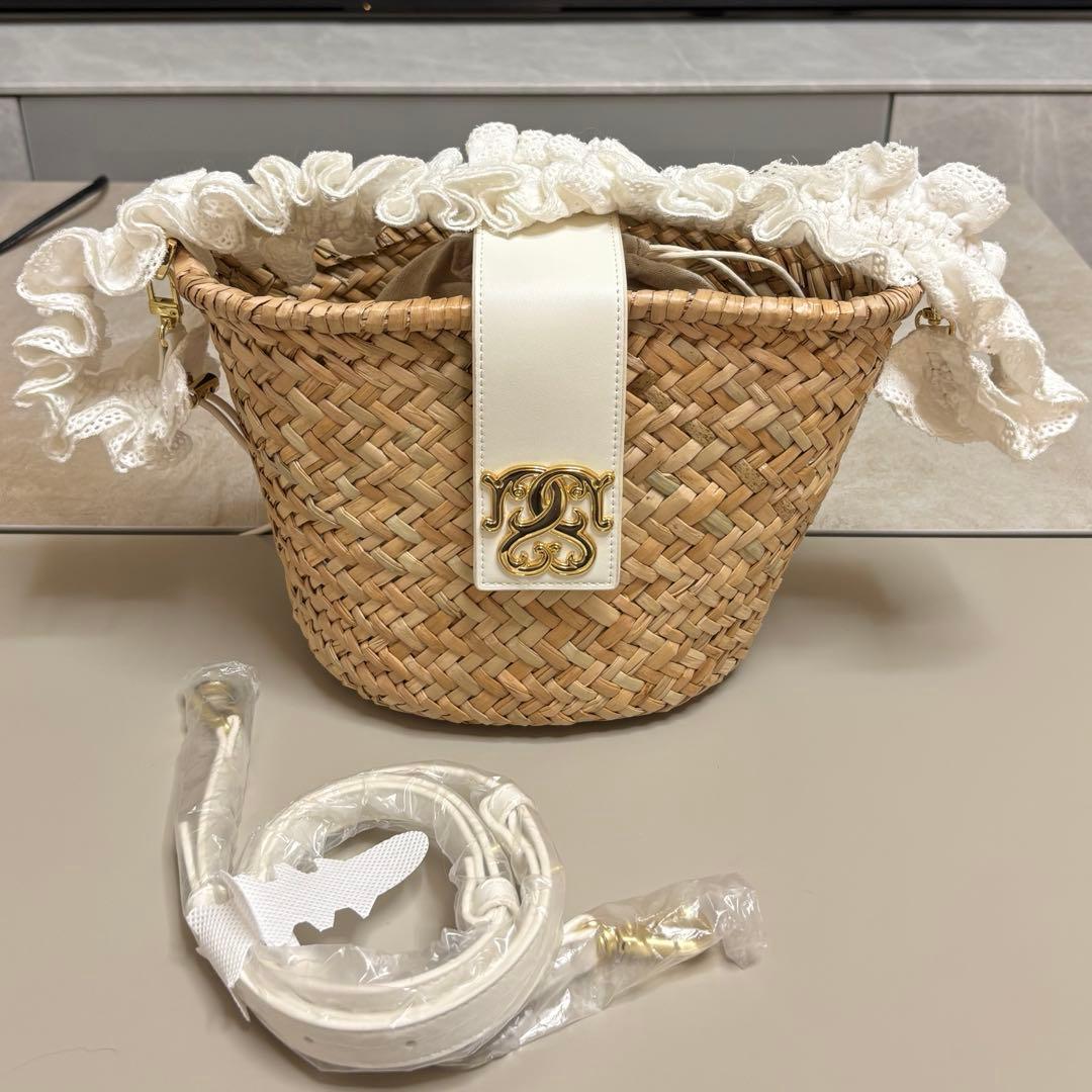 スナイデル　SNIDEL コットンショルダーブレードバッグ