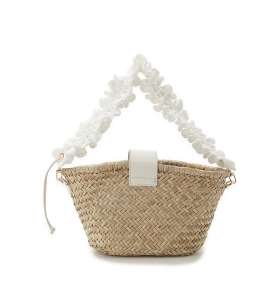 スナイデル　SNIDEL コットンショルダーブレードバッグ