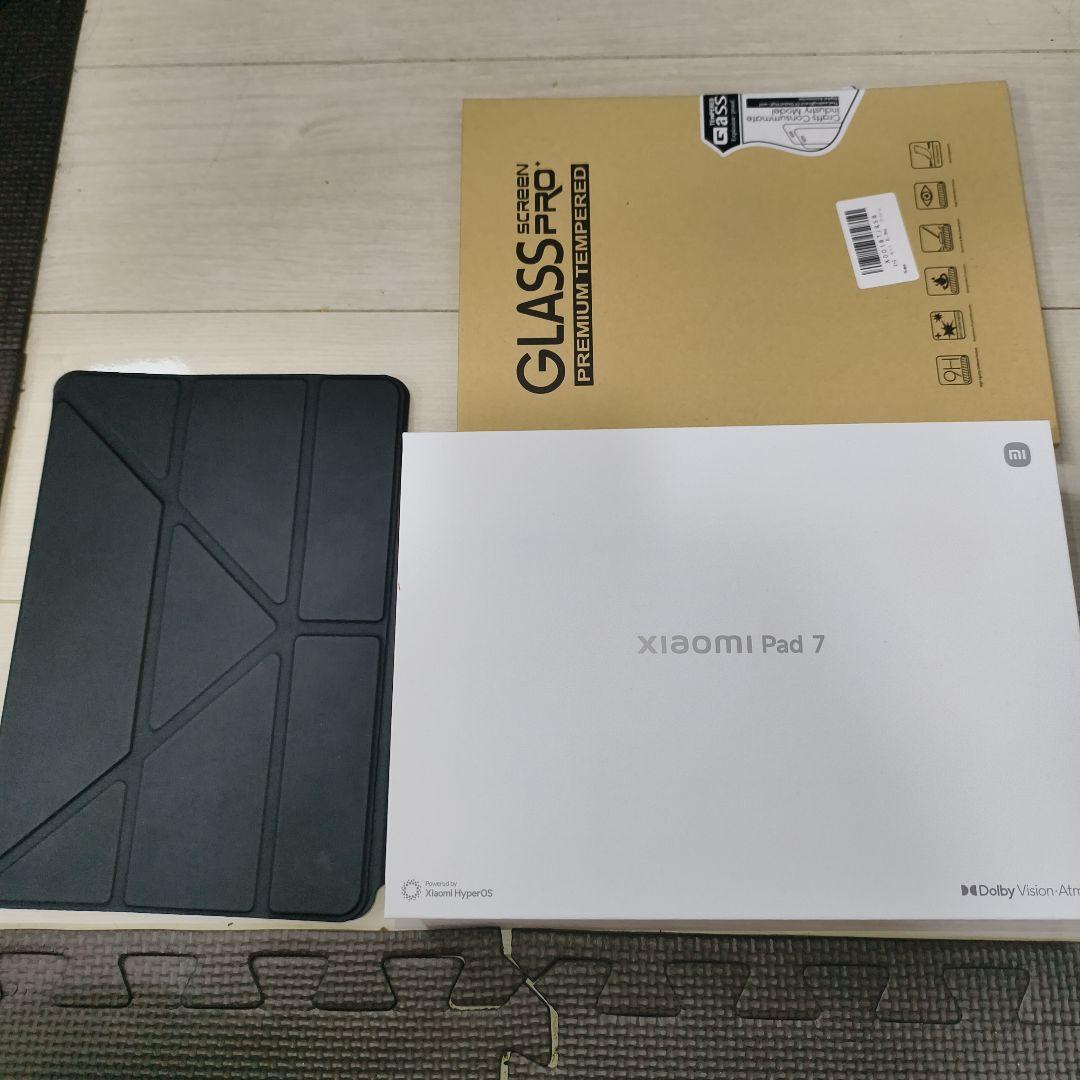 Xiaomi Pad 7 本体 + 保護フィルム+ケース+タッチペン