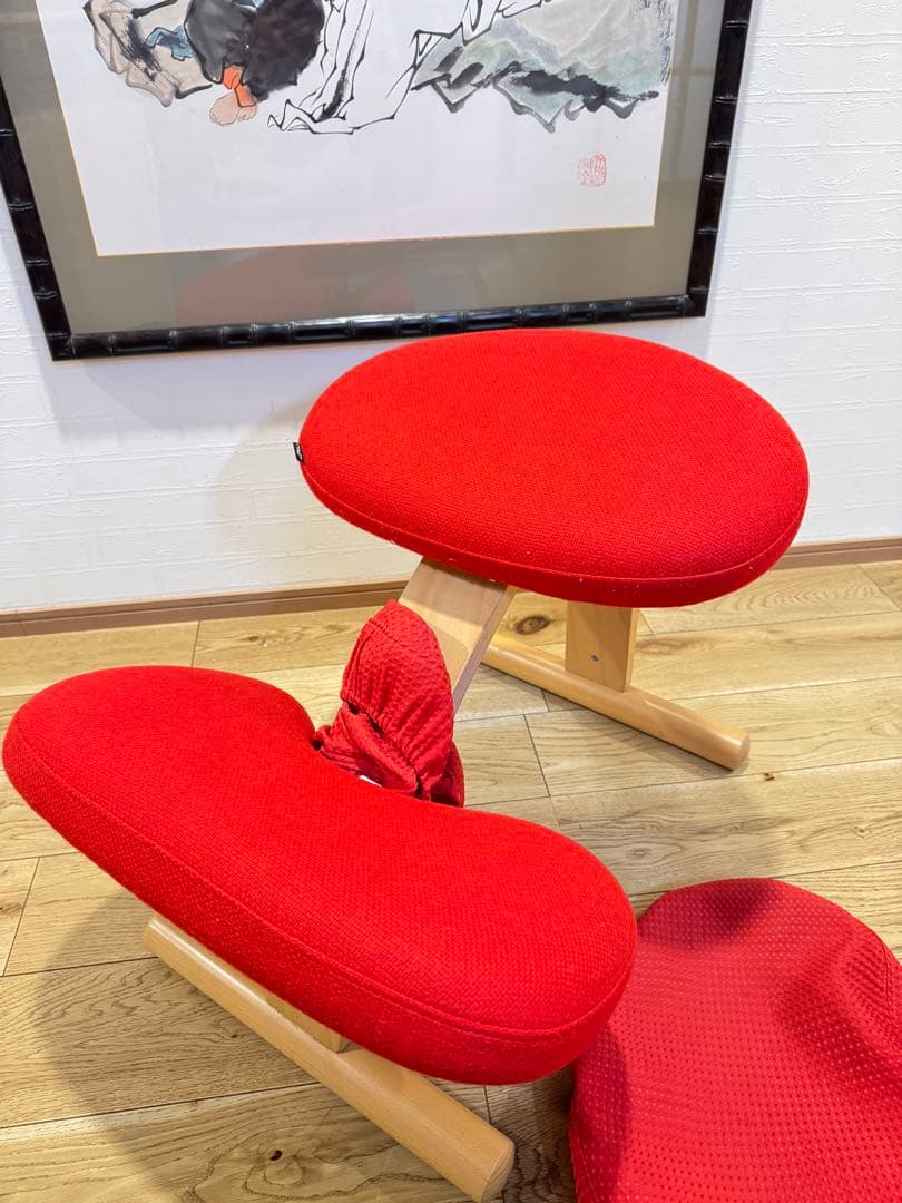 Rybo BalansEASY バランスチェア 金ロゴ 専用カバー付き 姿勢矯正