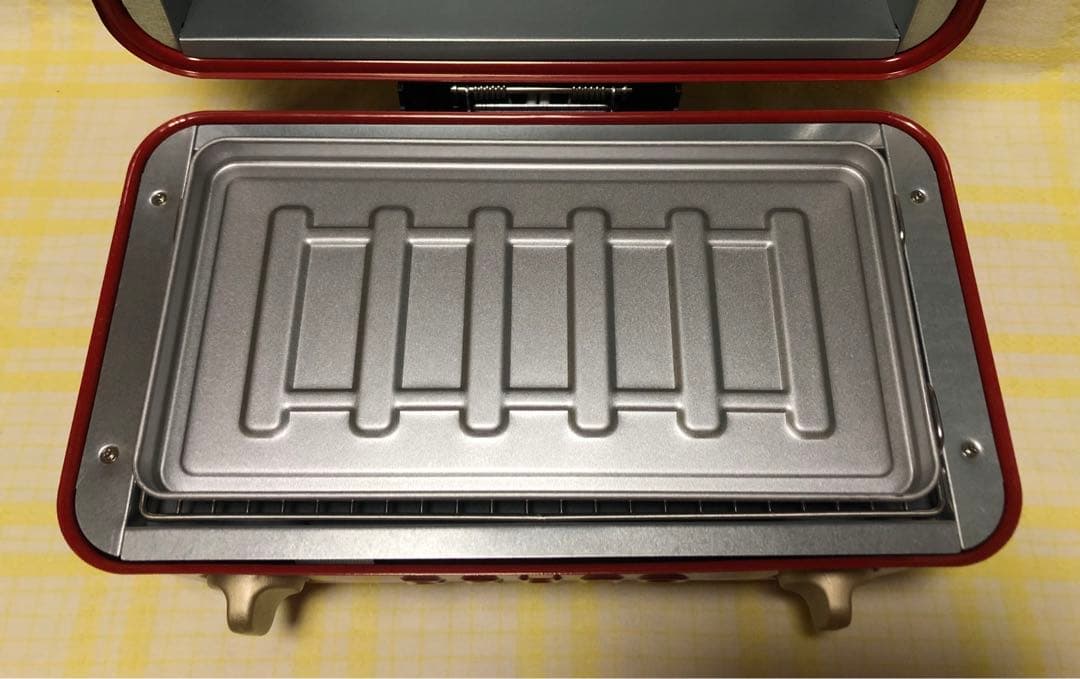 新品未使用　BRUNO ブルーノトースター グリル 赤