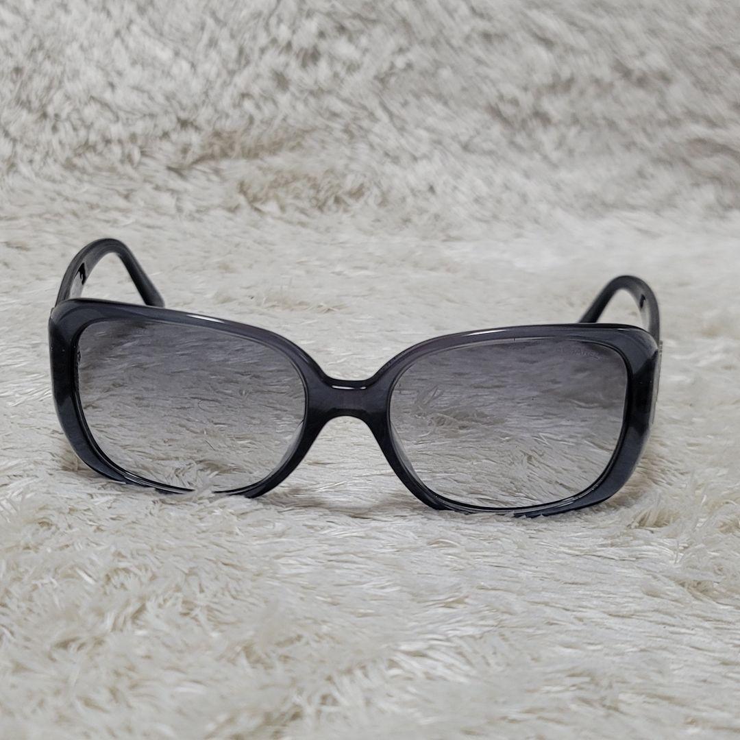 CHANEL シャネル サングラス ココマーク グレー ケース保存袋付き