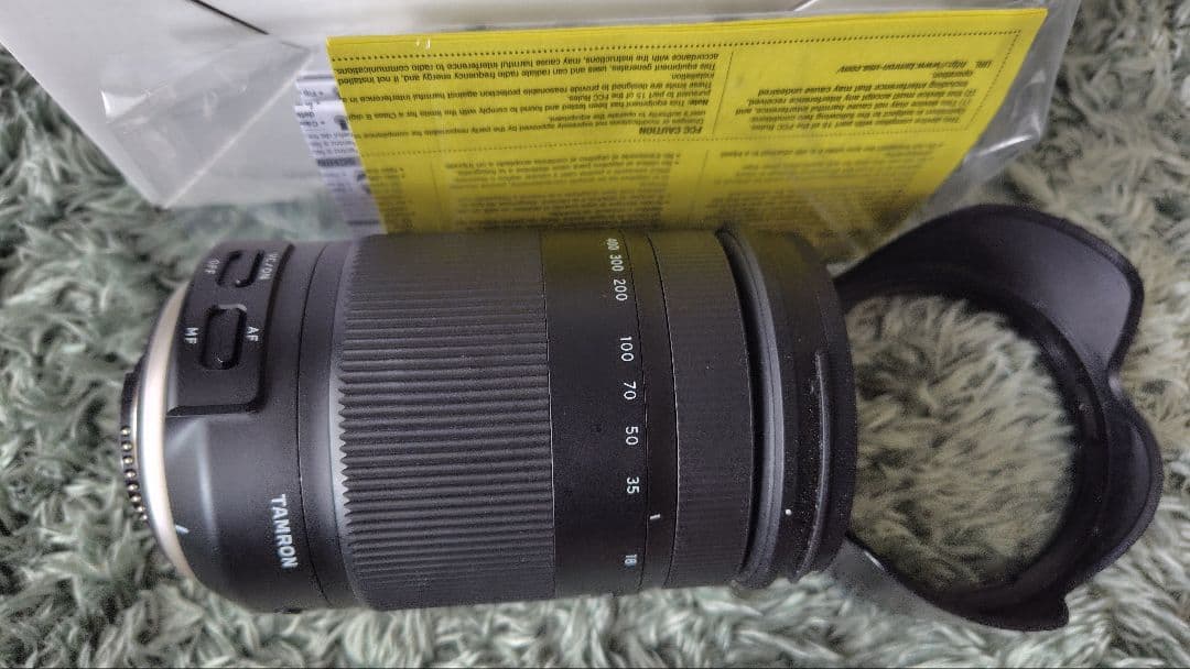TAMRON　18-400mm　F3.5-6.3 Fマウント　レンズ