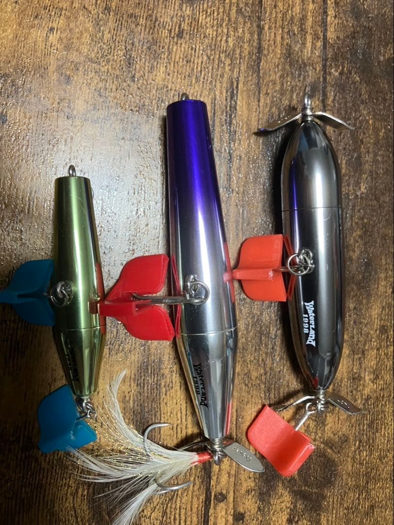 トップウォーター ハードルアー 3種セット