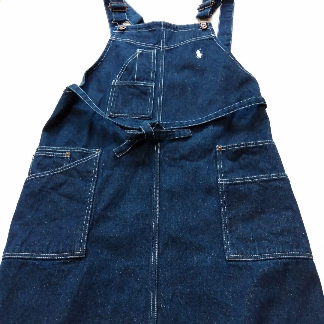 ラルフローレン　デニムエプロン　【未使用に近い】