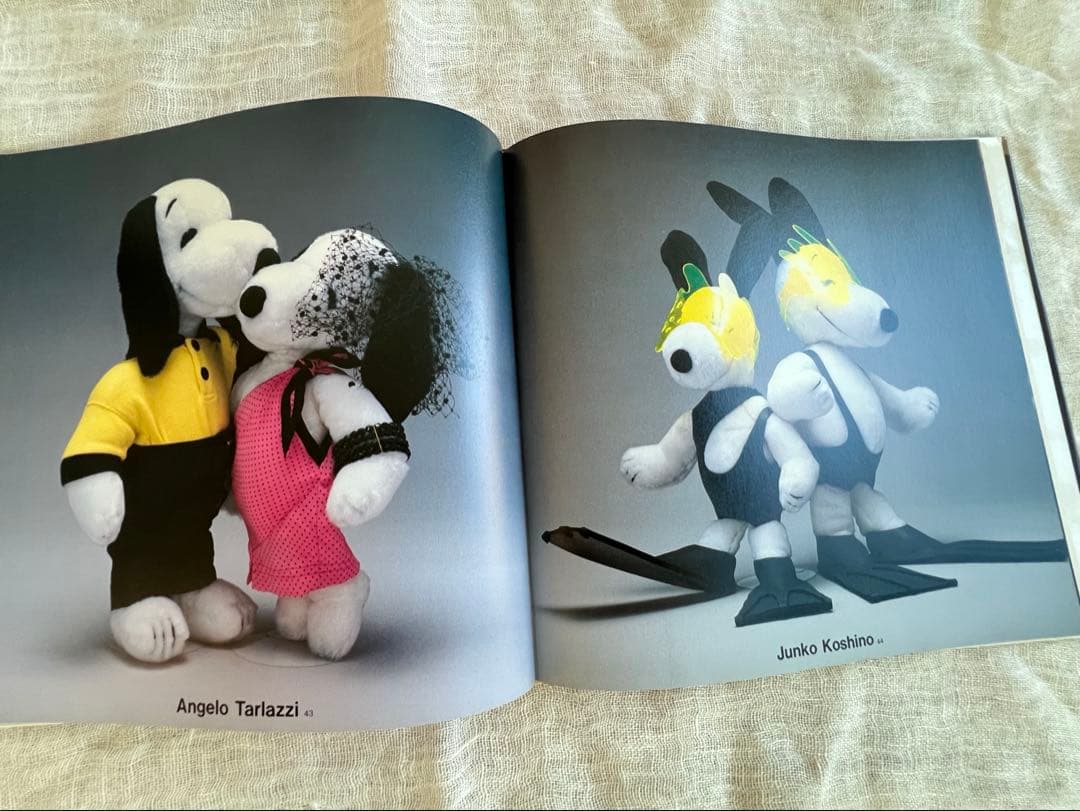 SNOOPYINFASHION スヌーピーインファッション 写真集　ぬいぐるみ