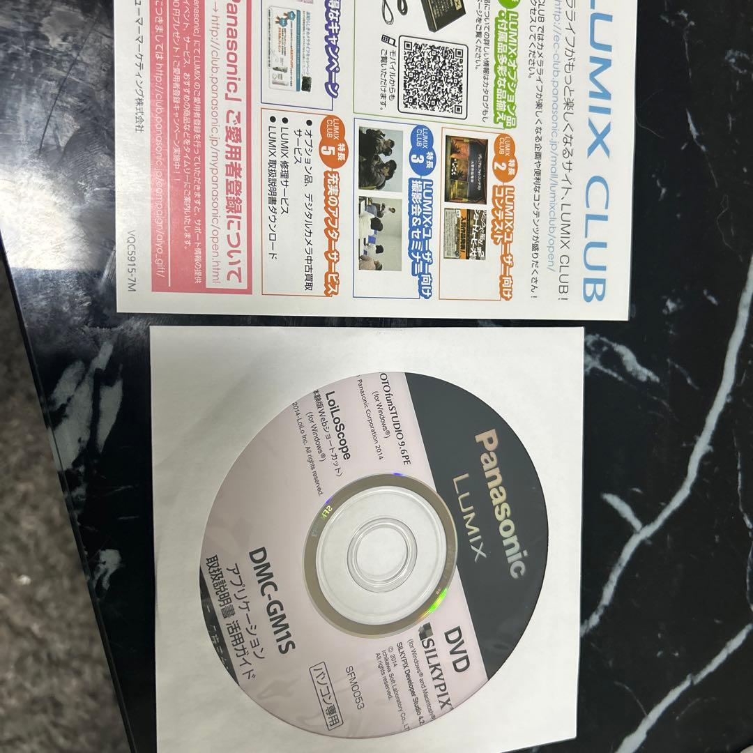 完全新品Panasonic LUMIX DMC-GM1S 青色 付属品全て