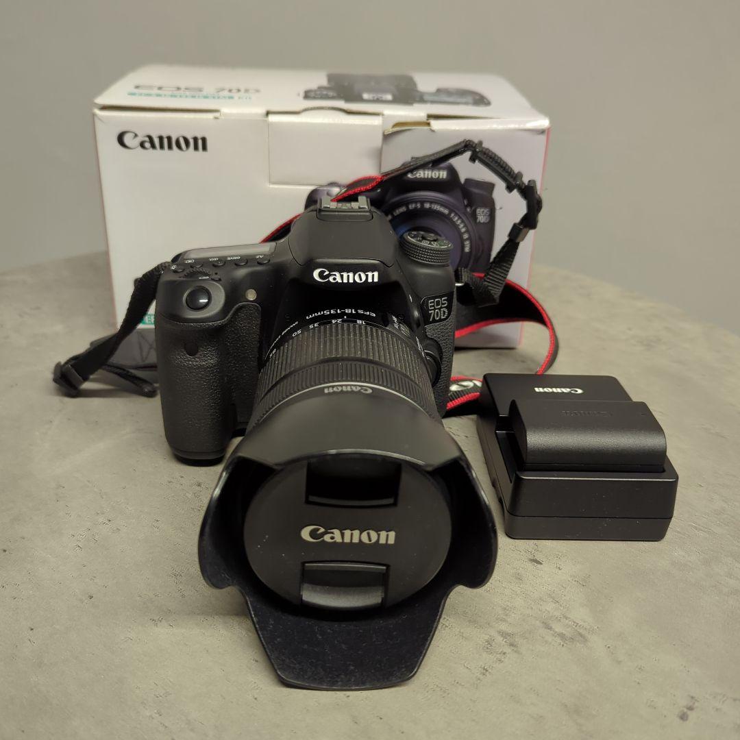 Canon EOS 70D＋18-135mm レンズキット