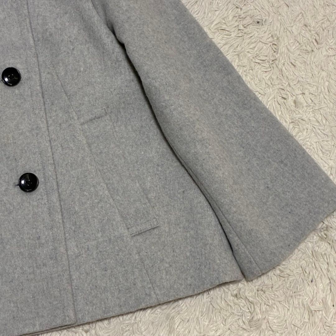 UNTITLED 2024AW 2WAYウールショートコート スーパー100’S