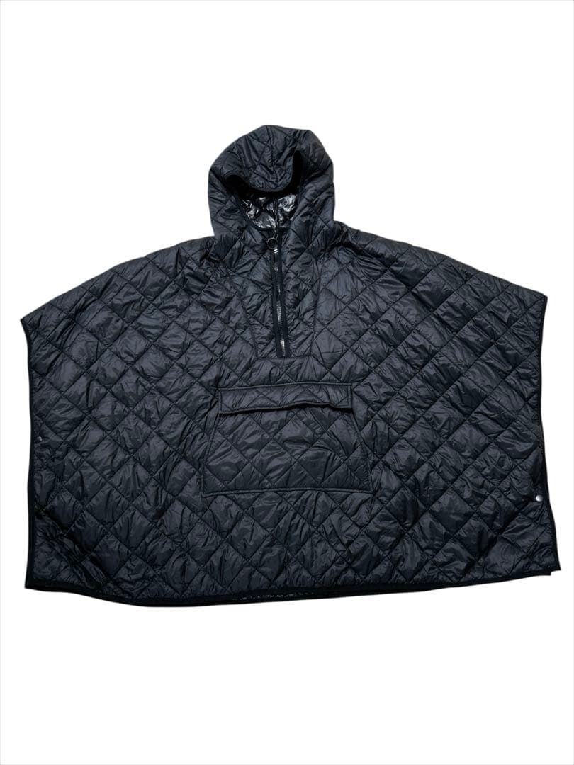 ZARA LIMITED EDITION オーバーサイズキルティングポンチョ撥水