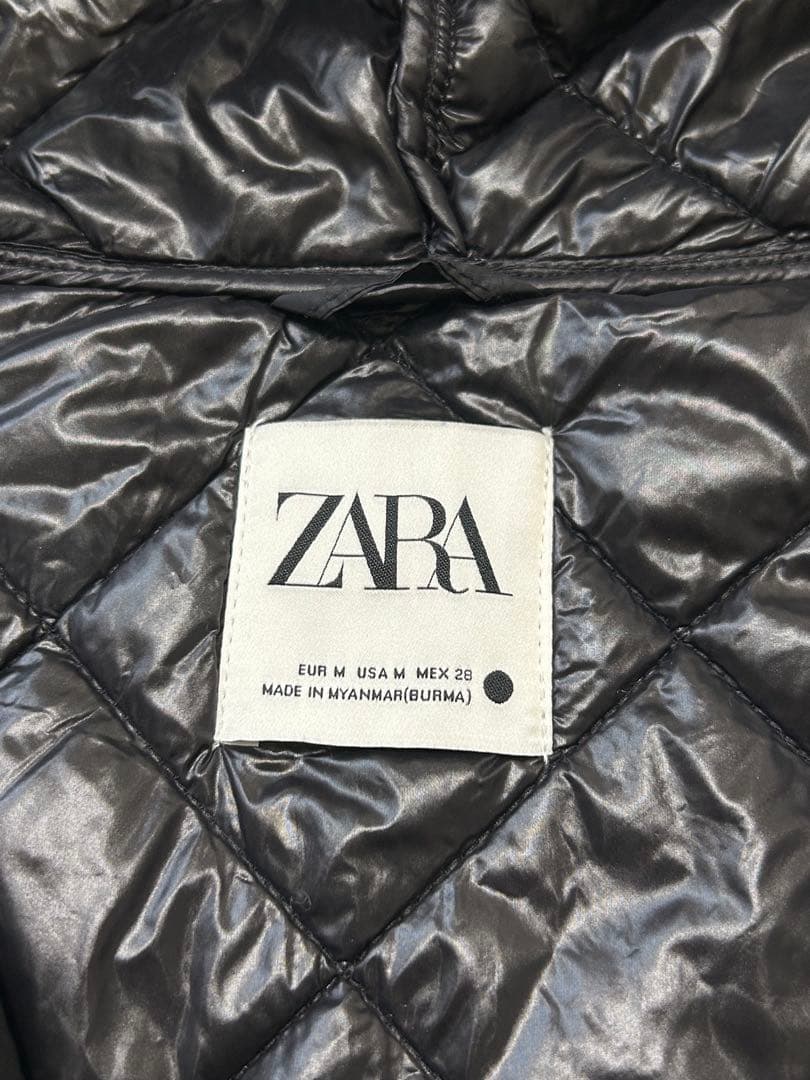 ZARA LIMITED EDITION オーバーサイズキルティングポンチョ撥水