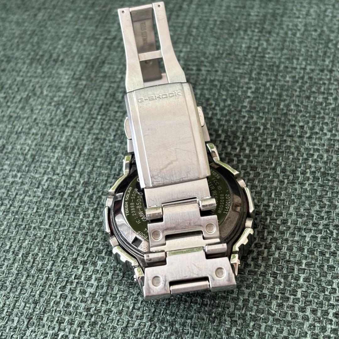 G-SHOCK GMW-B5000 1JF フルメタル シルバー 箱なし