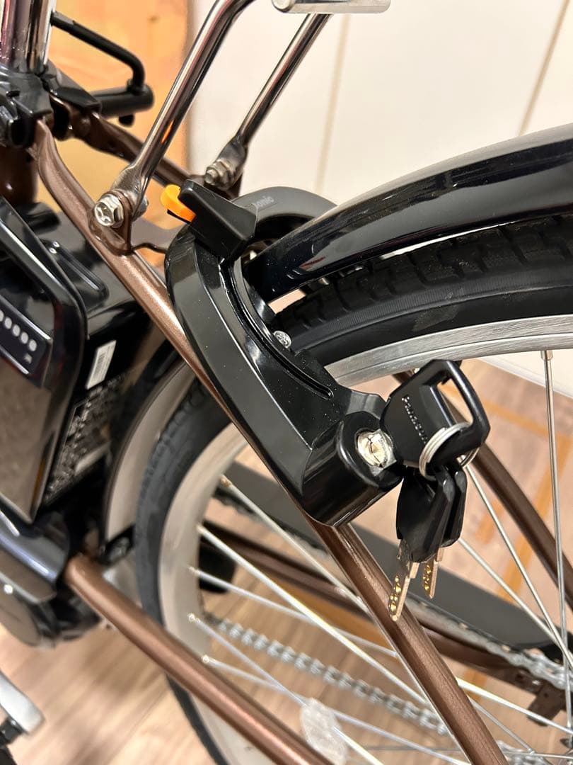 電動自転車 ブラウン 26インチ三重県四日市市に引き取り限定