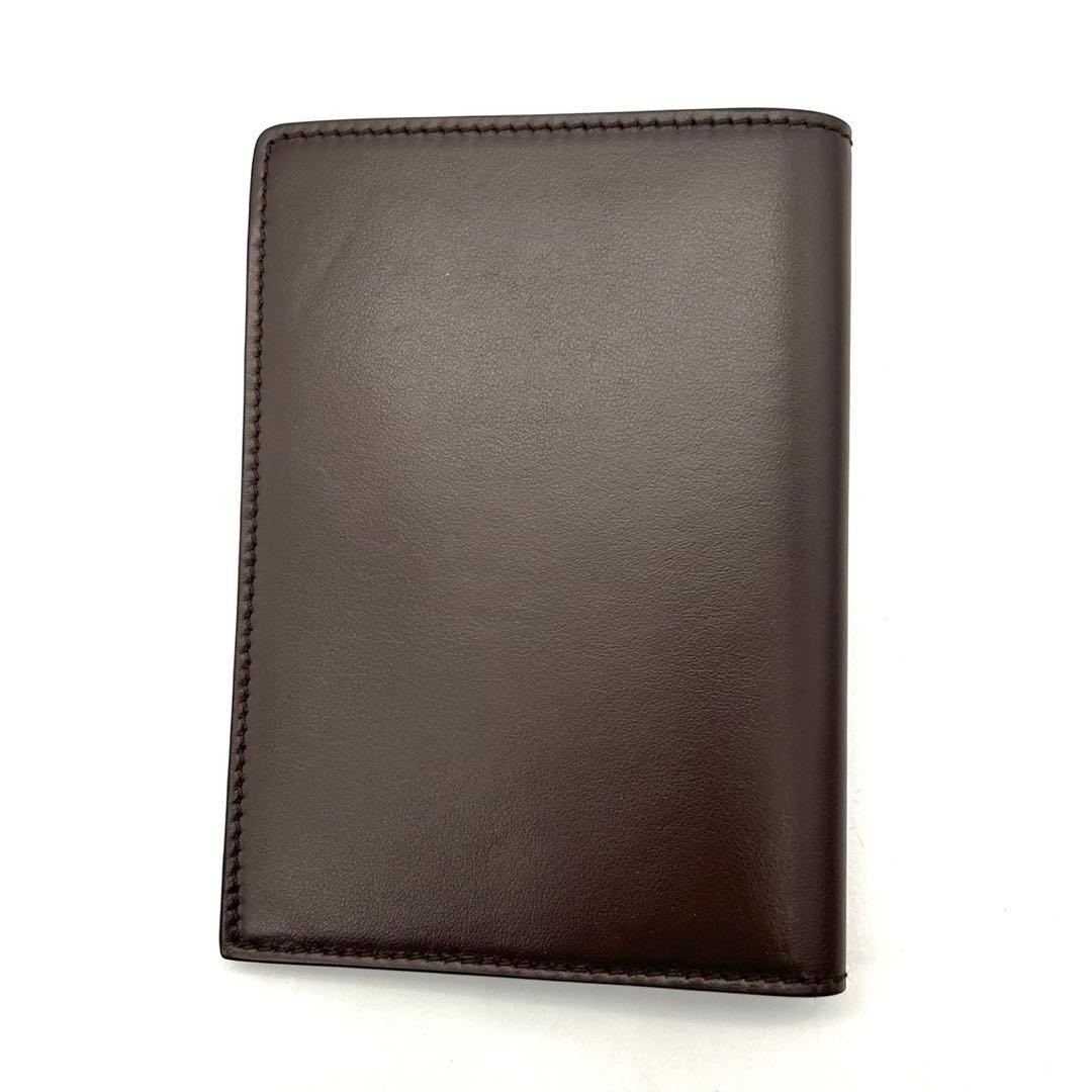 サルヴァトーレフェラガモ 二つ折り 手帳カバー ロゴ パスポートケース