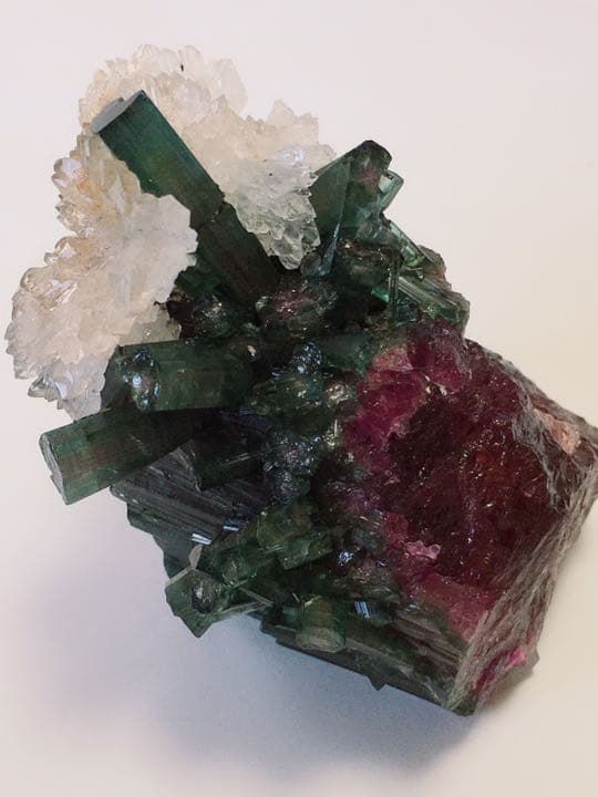 ♡フラワーアメジストとパワーストーン原石置物♡ No.876