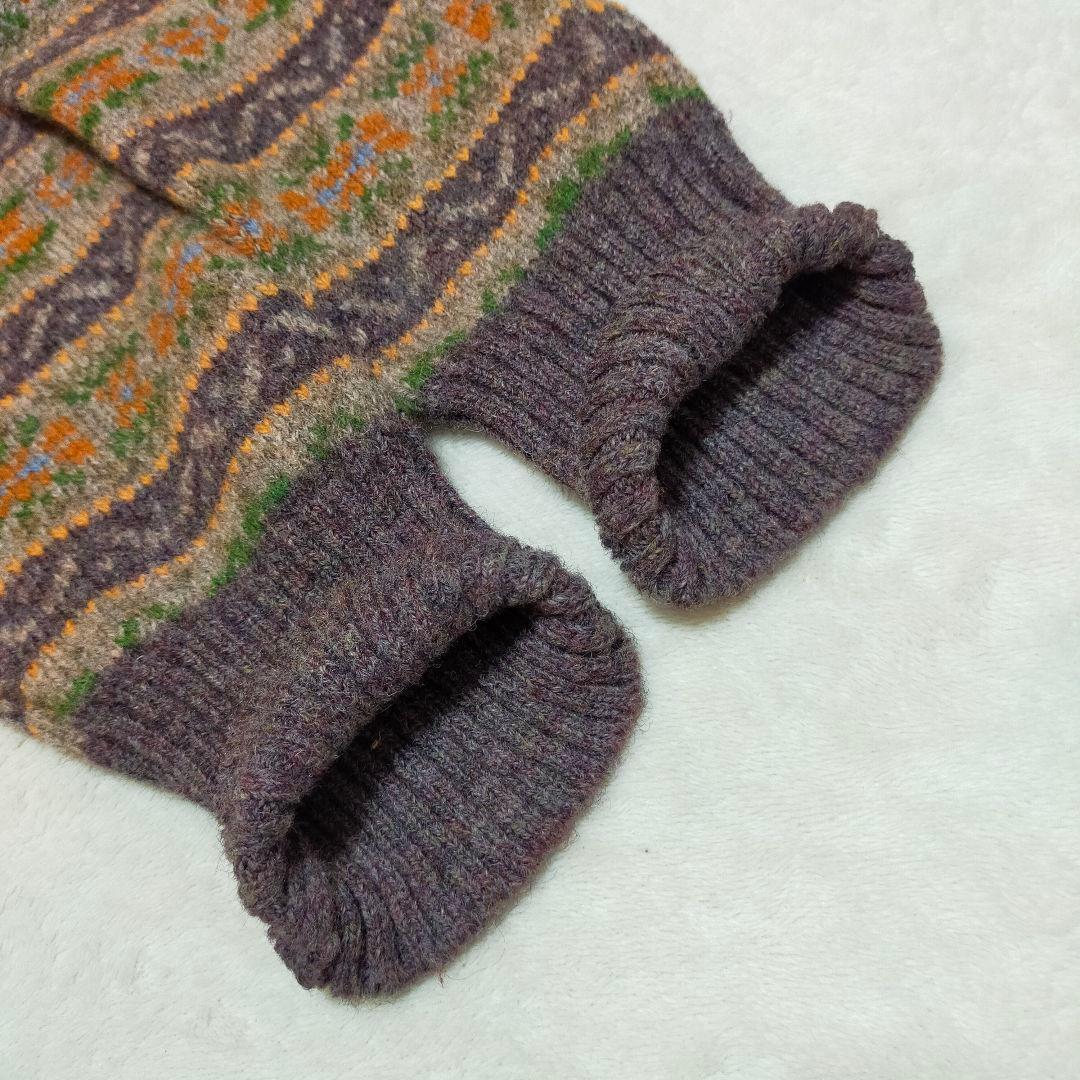 美品　90S　ポロラルフローレン　フェアアイル柄　シェットランドウール　ニット