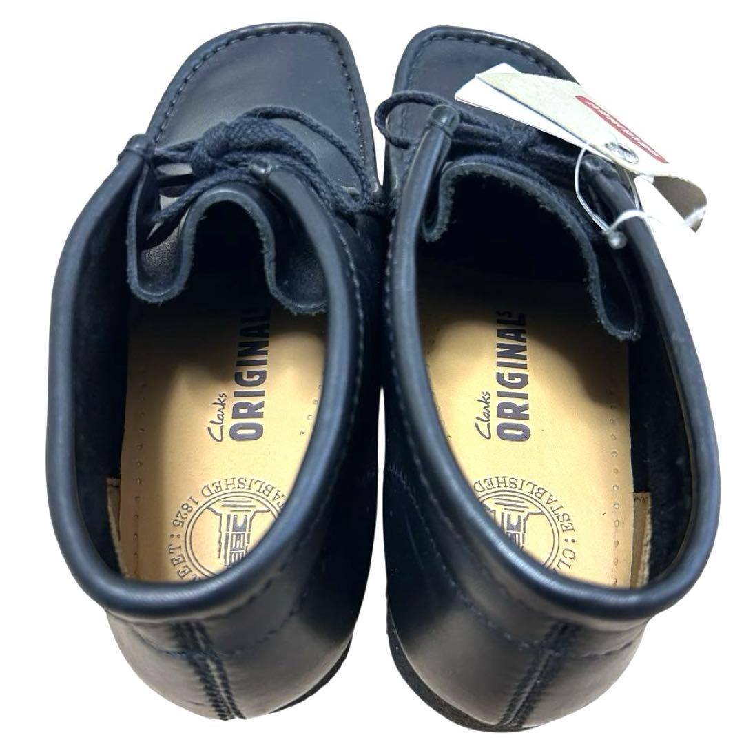 miesvdr Clarks ワラビーブーツ　レザー　ブラック　25.5㎝