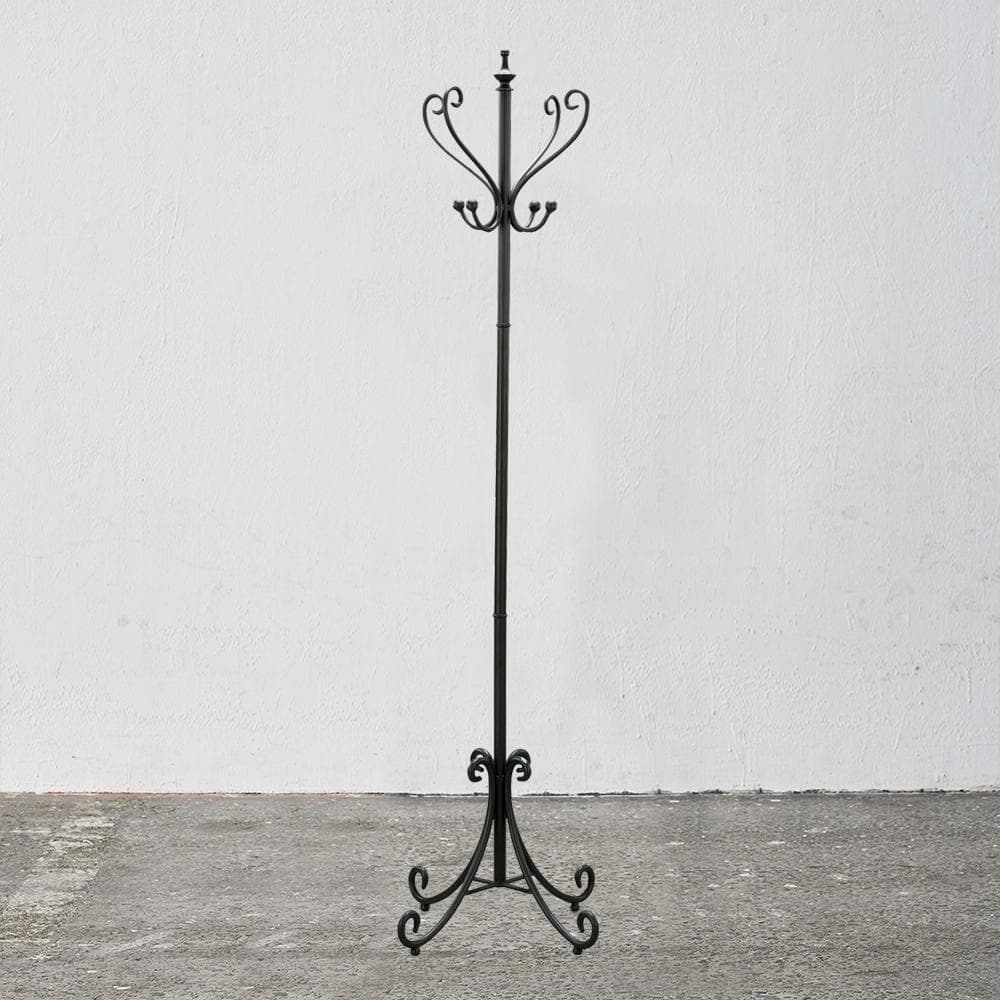 クラッシック ポールハンガー アイアン 洋服 コート 収納家具 アンティーク